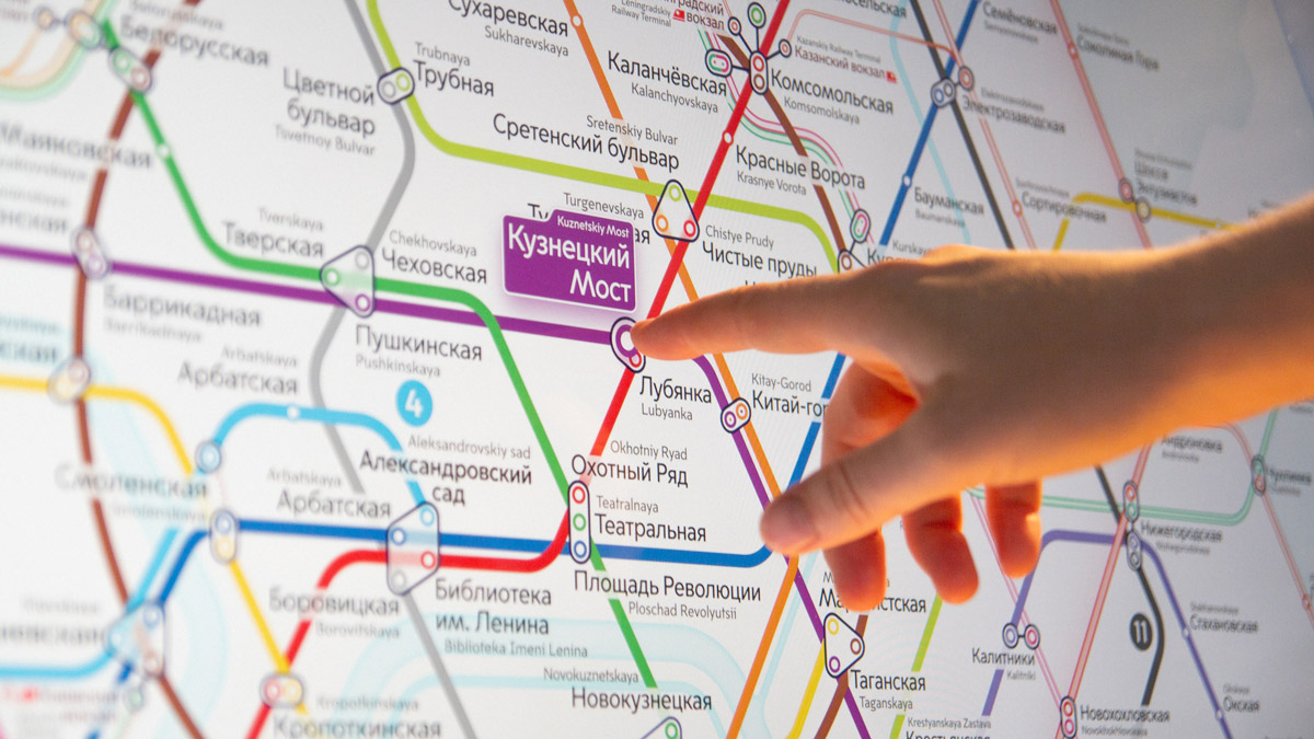 Схема метро 2030 — станция Кузнецкий Мост